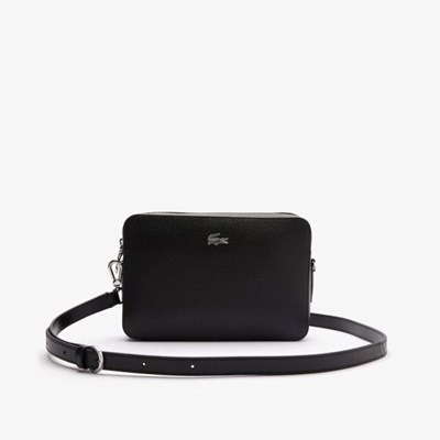 Bolsas Lacoste Chantaco Detachable-Correa Premium Mujer Negros | 28NEUHQIB