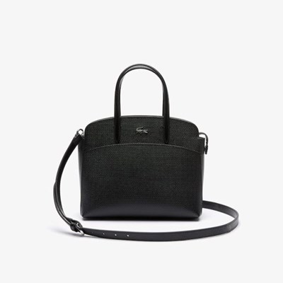 Bolsas Lacoste Chantaco Mujer Negros | 34VOUAJYD