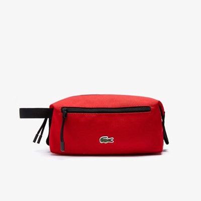 Bolsas Lacoste Néocroc Lona Toilet Kit Hombre Rojos | 93RPOGEVH