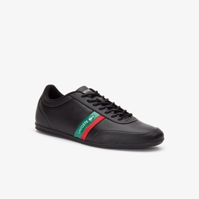 Tenis Lacoste Storda Hombre Negros Verdes | 52SQFMKRC